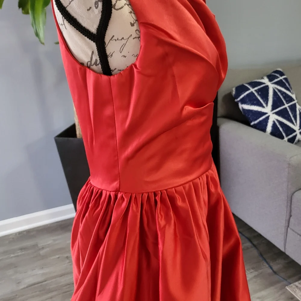 Red Prom Wedding Dress - Picture 5 of 12